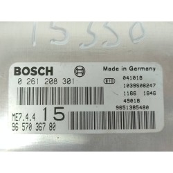 Recambio de centralita motor uce para peugeot 307 cc (s1) 1.6 referencia OEM IAM 0261208301 9657036780 ME74415