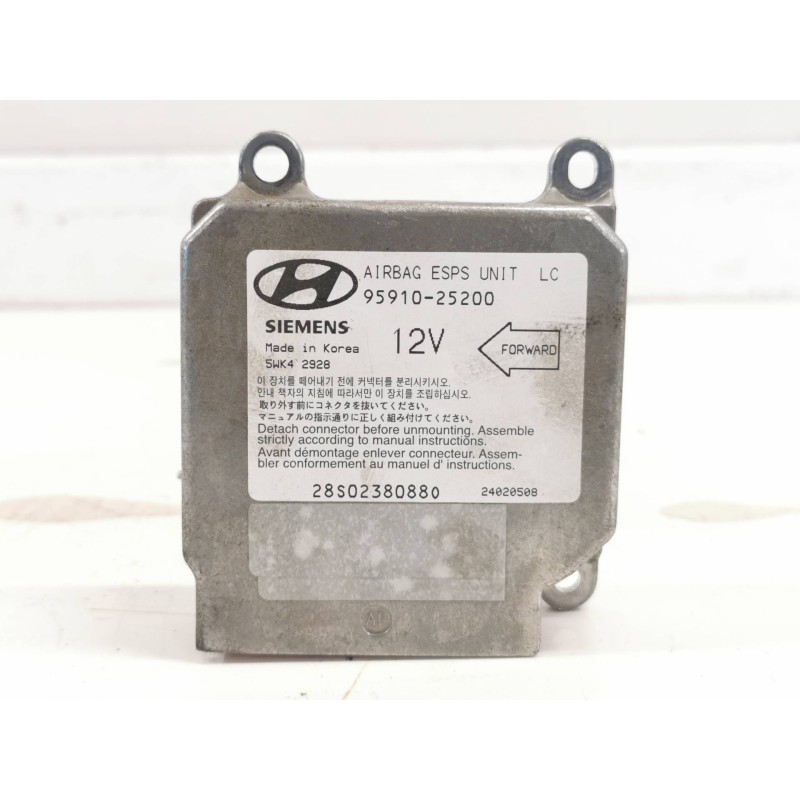 Recambio de centralita airbag para hyundai accent (lc) crdi gl referencia OEM IAM 9591025200 Recambio de centralita airbag para hyundai accent (lc) crdi gl referencia OEM IAM 9591025200