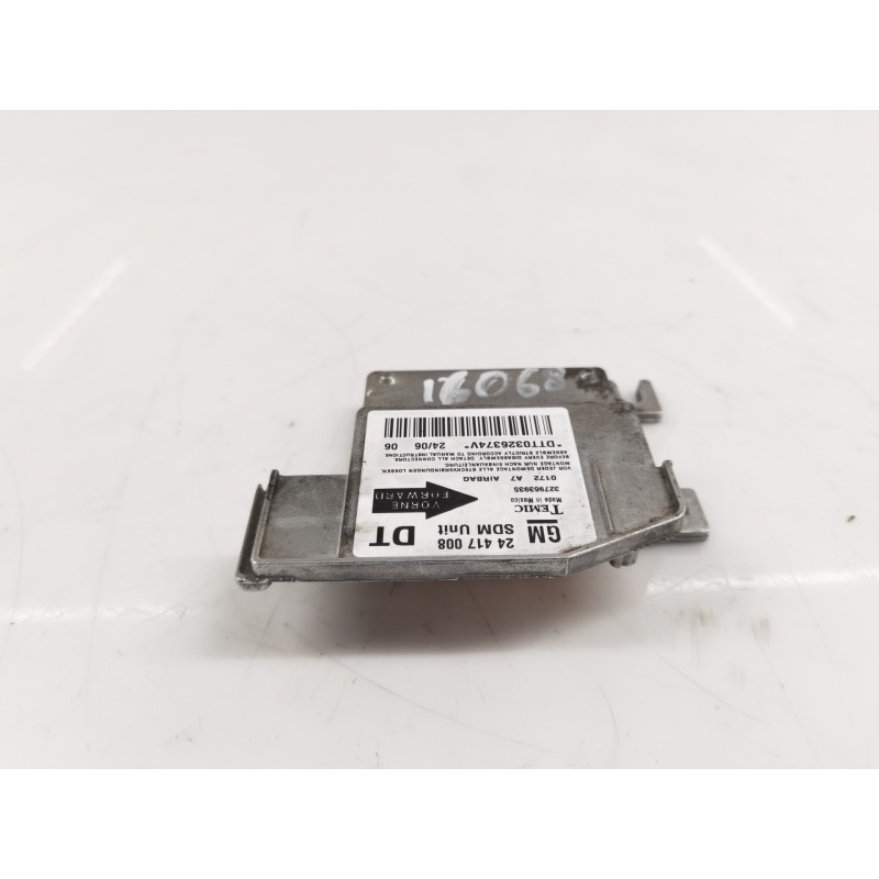 Recambio de centralita airbag para opel combo (corsa c) familiar referencia OEM IAM 24417008 327963935 