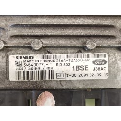 Recambio de centralita motor uce para ford fiesta (cbk) ambiente referencia OEM IAM 2S6A12A650BK 5WS40027JT 