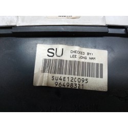 Recambio de cuadro instrumentos para daewoo tacuma sx referencia OEM IAM 96498321 SU4E120095 
