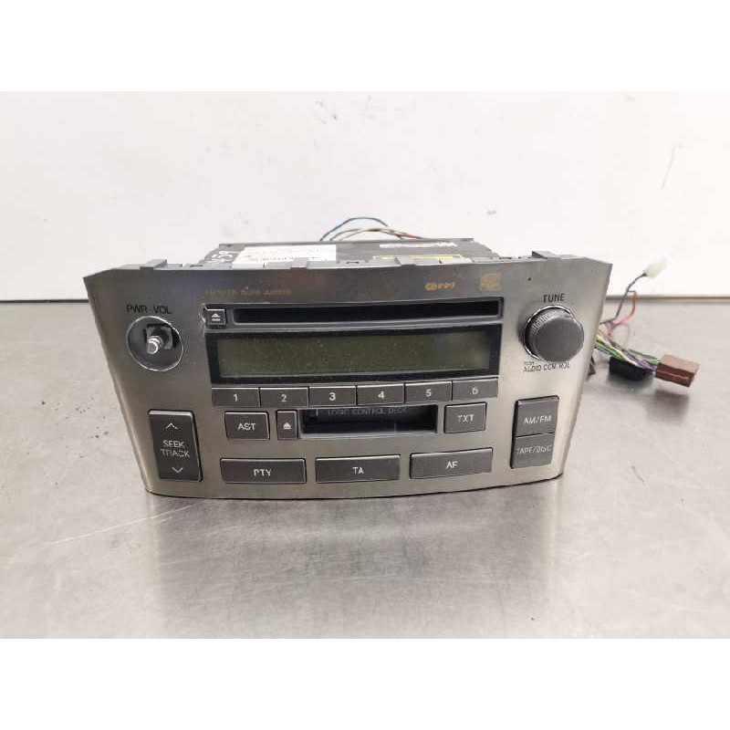 Recambio de sistema audio / radio cd para toyota avensis berlina (t25) 2.2 d-4d clean power executive sedán (4-ptas.) referencia Recambio de sistema audio / radio cd para toyota avensis berlina (t25) 2.2 d-4d clean power executive sedán (4-ptas.) referencia