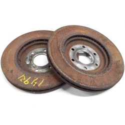 Recambio de disco freno delantero para nissan pathfinder (r51) 2.5 dci chrome referencia OEM IAM   