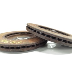 Recambio de disco freno delantero para nissan pathfinder (r51) 2.5 dci chrome referencia OEM IAM   