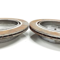 Recambio de disco freno trasero para nissan pathfinder (r51) 2.5 dci chrome referencia OEM IAM   