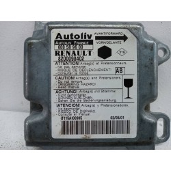 Recambio de centralita airbag para renault kangoo (f/kc0) alize referencia OEM IAM 8200098402 600589600 