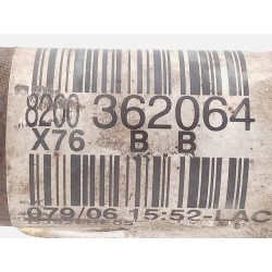 Recambio de transmision delantera derecha para renault kangoo (f/kc0) authentique referencia OEM IAM   