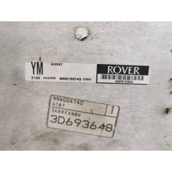 Recambio de centralita motor uce para mg rover mg zr 105 referencia OEM IAM 3D693648 M3P01D3GG NNN100743