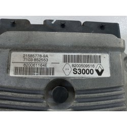 Recambio de centralita motor uce para renault scenic ii grand dynamique referencia OEM IAM 8200509516 8200611648 215857789A