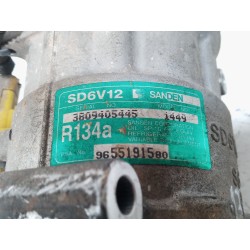 Recambio de compresor aire acondicionado para peugeot 307 break / sw (s1) sw clim referencia OEM IAM 9655191580  