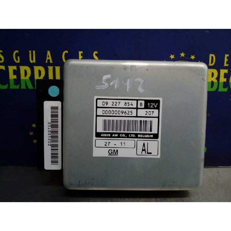Recambio de centralita airbag para opel astra g berlina edition referencia OEM IAM 09227854B 09227854B Recambio de centralita airbag para opel astra g berlina edition referencia OEM IAM 09227854B 09227854B