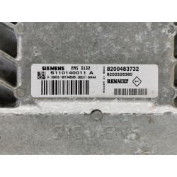 Recambio de centralita motor uce para dacia logan ambiance referencia OEM IAM 8200483732 8200326380 S110140011A