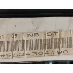 Recambio de cuadro instrumentos para citroen zx 1.4 monaco referencia OEM IAM 9624304180  