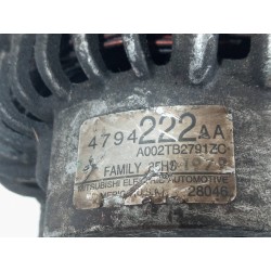 Recambio de alternador para chrysler neon (pl) 2.0 cs referencia OEM IAM A002TB2791ZC  