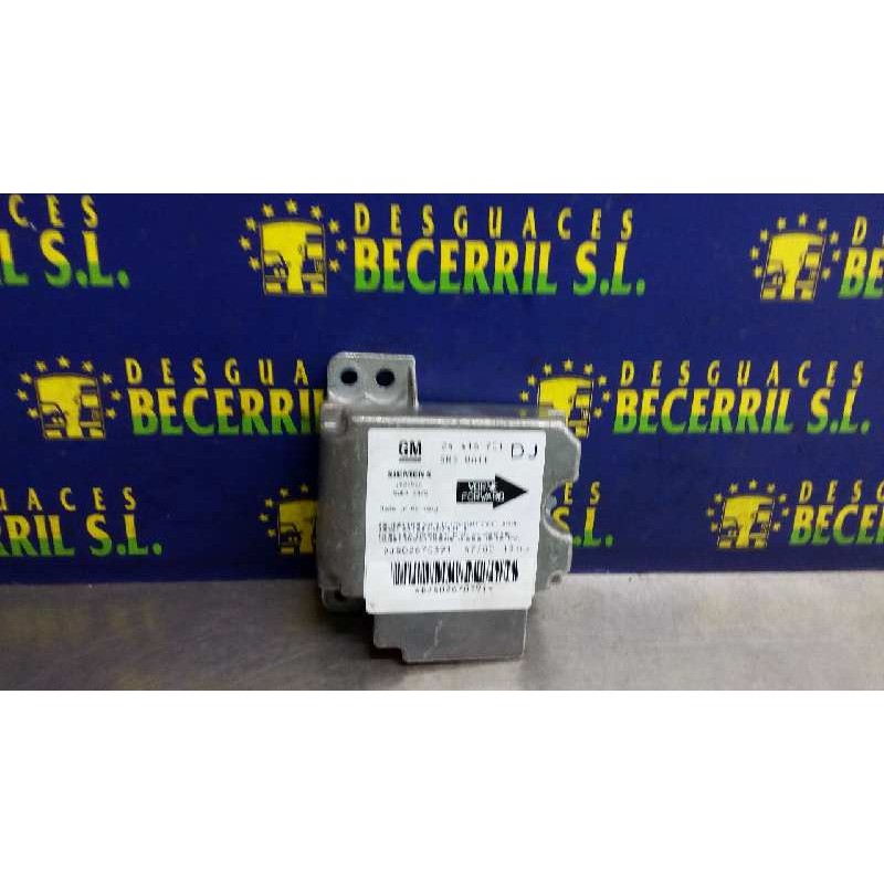 Recambio de centralita airbag para opel vectra b berlina comfort referencia OEM IAM 24416701DJ 1923594 5WK42975 Recambio de centralita airbag para opel vectra b berlina comfort referencia OEM IAM 24416701DJ 1923594 5WK42975