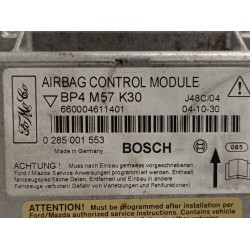 Recambio de centralita airbag para mazda 3 berlina (bk) 1.6 crdt active referencia OEM IAM BP4M57K30 0285001553 