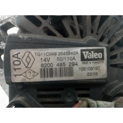 Recambio de alternador para renault scenic ii exception 2009 referencia OEM IAM 8200495294  