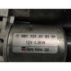 Recambio de motor arranque para ssangyong rodius xdi referencia OEM IAM 6611514101  