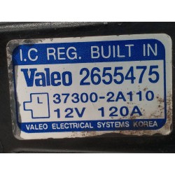 Recambio de alternador para hyundai matrix (fc) 1.5 crdi 16v gls referencia OEM IAM 373002A110 2655475 