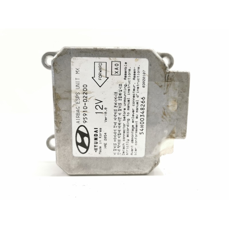 Recambio de centralita airbag para hyundai atos (mx) gl referencia OEM IAM 9591002200 54H00348266 03020107 Recambio de centralita airbag para hyundai atos (mx) gl referencia OEM IAM 9591002200 54H00348266 03020107