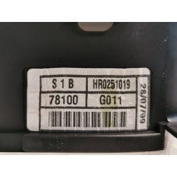 Recambio de cuadro instrumentos para honda accord berlina (cg7-9/ch1-7) 2.0 td (5 asientos) referencia OEM IAM HR0251019  