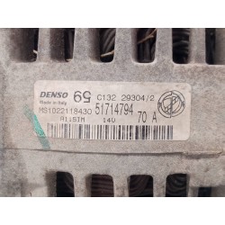 Recambio de alternador para fiat punto berlina (188) 1.2 8v active referencia OEM IAM 51714794  