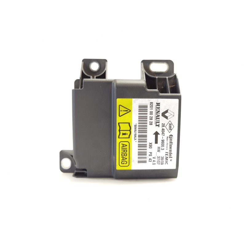 Recambio de centralita airbag para dacia sandero básico referencia OEM IAM 8201002828 2840479600 Recambio de centralita airbag para dacia sandero básico referencia OEM IAM 8201002828 2840479600