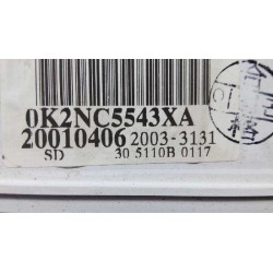 Recambio de cuadro instrumentos para kia shuma ii 1.6 rs 5 berlina referencia OEM IAM 0K2NC5543XA  
