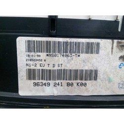 Recambio de cuadro instrumentos para citroen xantia berlina 1.9 td sx referencia OEM IAM 9634924180  