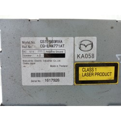 Recambio de sistema audio / radio cd para mazda 6 lim. (gh) 2.0 147cv active (4-ptas.) referencia OEM IAM GS1E669RXA  