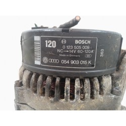 Recambio de alternador para audi 100 berlina (c4) básico referencia OEM IAM 0123505009 054903015K 