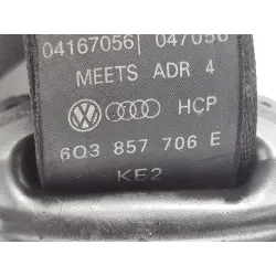 Recambio de cinturon seguridad delantero derecho para volkswagen polo (9n1) conceptline referencia OEM IAM 6Q3857706E  
