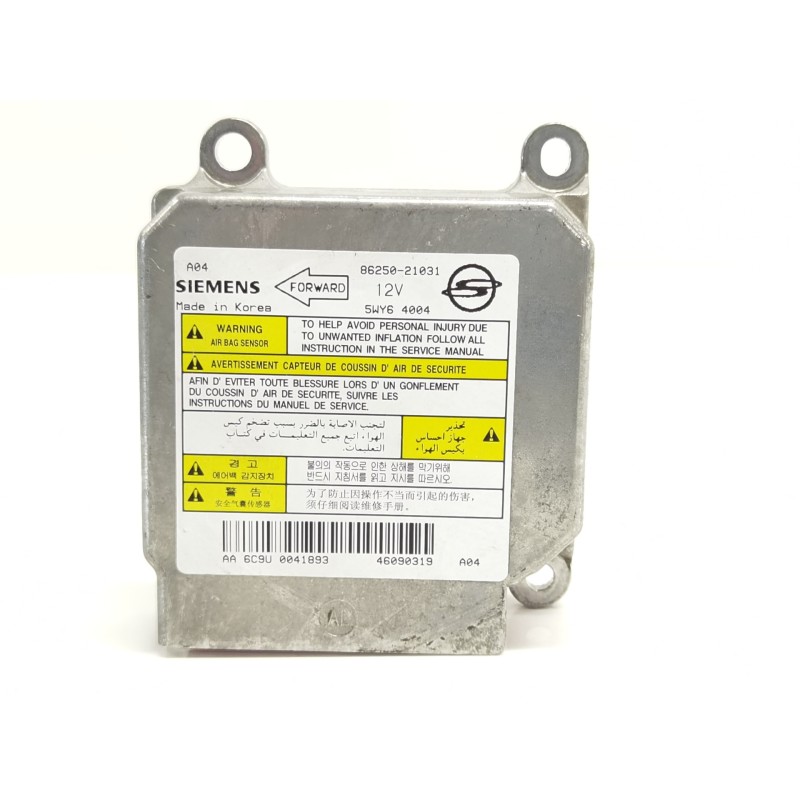 Recambio de centralita airbag para ssangyong rodius xdi referencia OEM IAM 8625021031 5WY64004 Recambio de centralita airbag para ssangyong rodius xdi referencia OEM IAM 8625021031 5WY64004