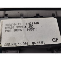 Recambio de mando calefaccion / aire acondicionado para bmw serie 7 (e65/e66) 745i referencia OEM IAM 6921678  