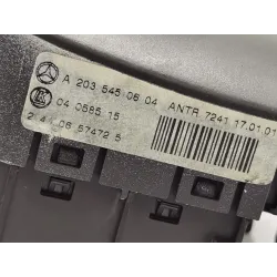 Recambio de mando luces para mercedes clase c (w203) sportcoupe c 200 compressor (203.745) referencia OEM IAM A2035450604  