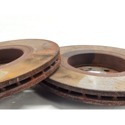 Recambio de disco freno delantero para renault clio iii exception referencia OEM IAM   