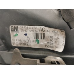 Recambio de faro derecho para opel astra g berlina club referencia OEM IAM   