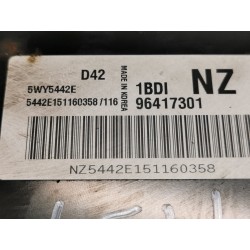 Recambio de centralita motor uce para chevrolet matiz s referencia OEM IAM 96417301 5WY5442E 