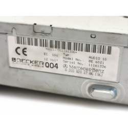 Recambio de sistema audio / radio cd para mercedes clase c (w203) berlina 200 cdi (203.004) referencia OEM IAM A2038201786 20382