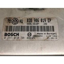 Recambio de centralita motor uce para volkswagen passat variant (3b6) advance referencia OEM IAM 038906019EP 0281010701 