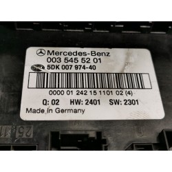 Recambio de caja reles / fusibles para mercedes clase c (w203) berlina 200 cdi (203.004) referencia OEM IAM 0035455201 5DK007974