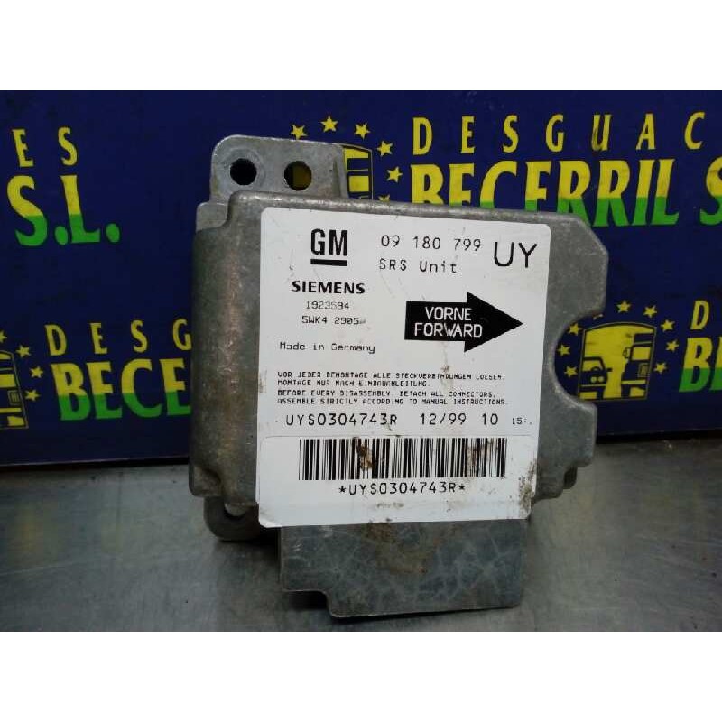 Recambio de centralita airbag para opel astra g berlina club referencia OEM IAM 09180799 1923594 5WK42905