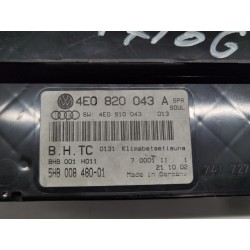 Recambio de mando calefaccion / aire acondicionado para audi a8 (4e2) 4.2 quattro referencia OEM IAM 4E0820043A 5HB008480 