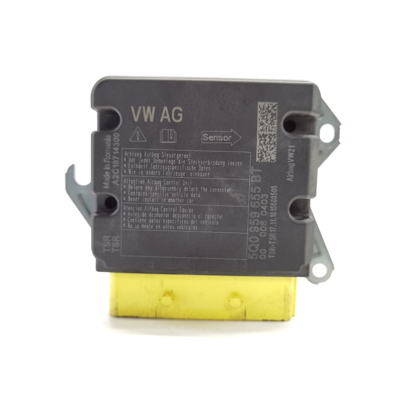 Recambio de centralita airbag para volkswagen golf vii lim. (bq1) advance referencia OEM IAM 5Q0959655BT Recambio de centralita airbag para volkswagen golf vii lim. (bq1) advance referencia OEM IAM 5Q0959655BT