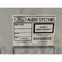 Recambio de sistema audio / radio cd para ford c-max (cb3) ambiente referencia OEM IAM 8M5T18C815DB  