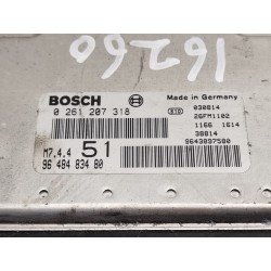 Recambio de centralita motor uce para citroen xsara picasso 1.6 exclusive referencia OEM IAM 9643897580  