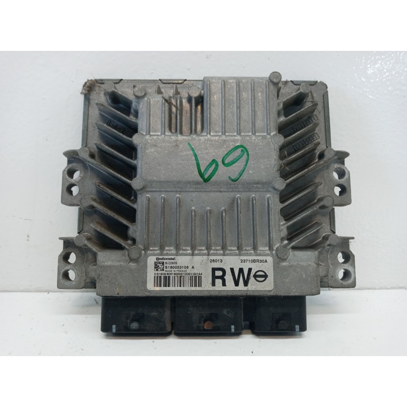 Recambio de centralita motor uce para nissan qashqai (j10) acenta referencia OEM IAM S180033108 23710BR30A SID303