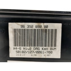 Recambio de cuadro instrumentos para citroen c5 berlina 2.0 hdi magic referencia OEM IAM 9635289280  