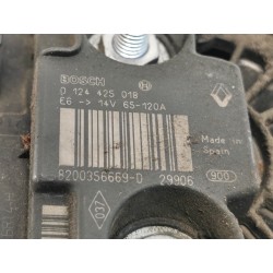 Recambio de alternador para renault megane ii berlina 3p gt referencia OEM IAM 0124425018 8200356669D 