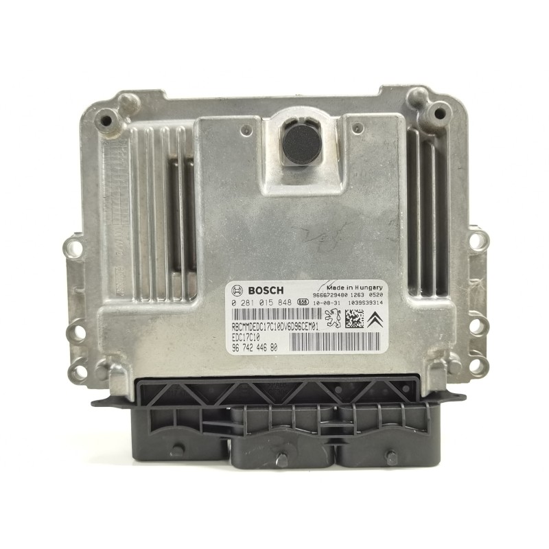 Recambio de centralita motor uce para peugeot 207 confort referencia OEM IAM 9674244680 0281015848 Recambio de centralita motor uce para peugeot 207 confort referencia OEM IAM 9674244680 0281015848